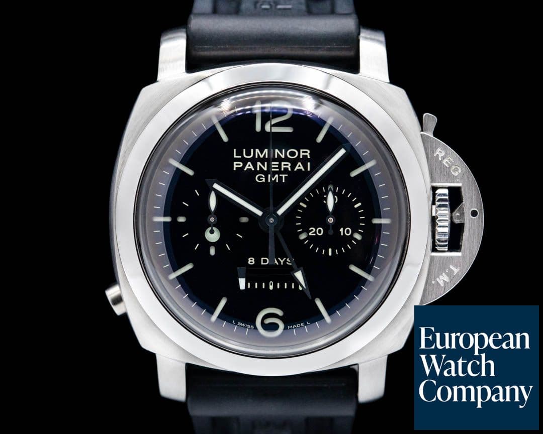 Image of Panerai Luminor 1950 Chrono Monopulsante 8 Days GMT COMPLETE