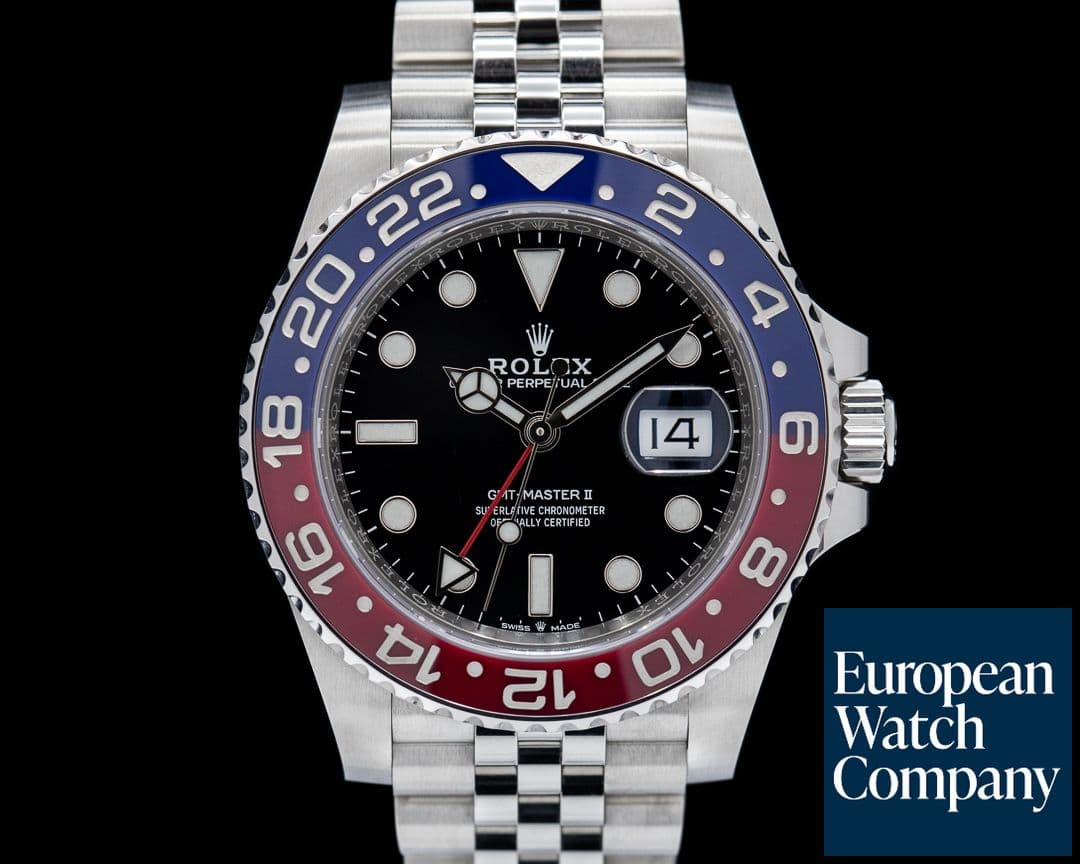 Image of Rolex GMT Master II Ceramic 126710 "Pepsi" SS Jubilee