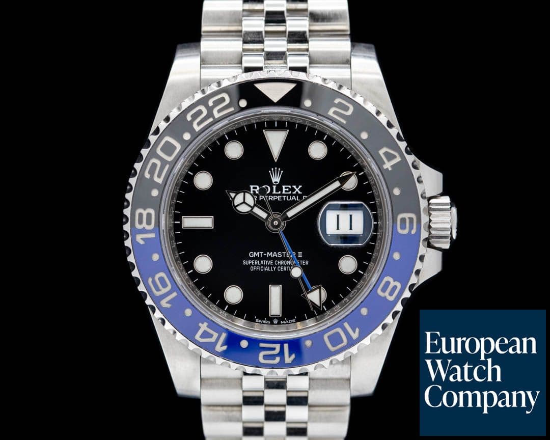 Image of Rolex GMT Master II 126710BLNR Ceramic "Batman" SS / Jubilee