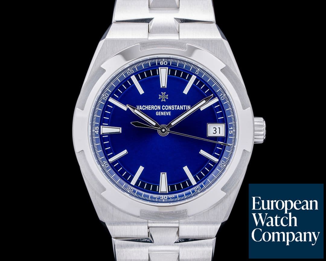 Image of Vacheron Constantin Overseas 4520V/210R Automatic 41MM Blue Dial SS NEW MODEL 2024