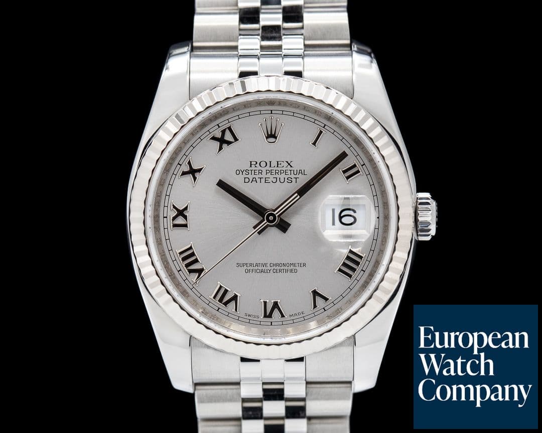 Image of Rolex Datejust SS Jubilee Silver Roman Dial