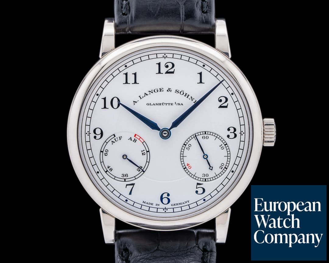 Image of A. Lange and Sohne 1815 Up & Down CELLINI 40th Anniversary 18K White Gold