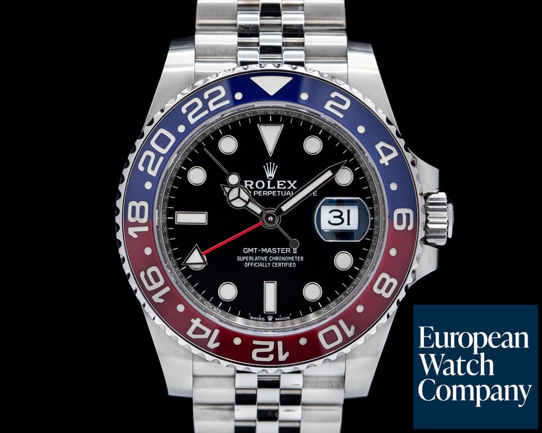 Image of Rolex GMT Master II Ceramic 126710 "Pepsi" SS Jubilee