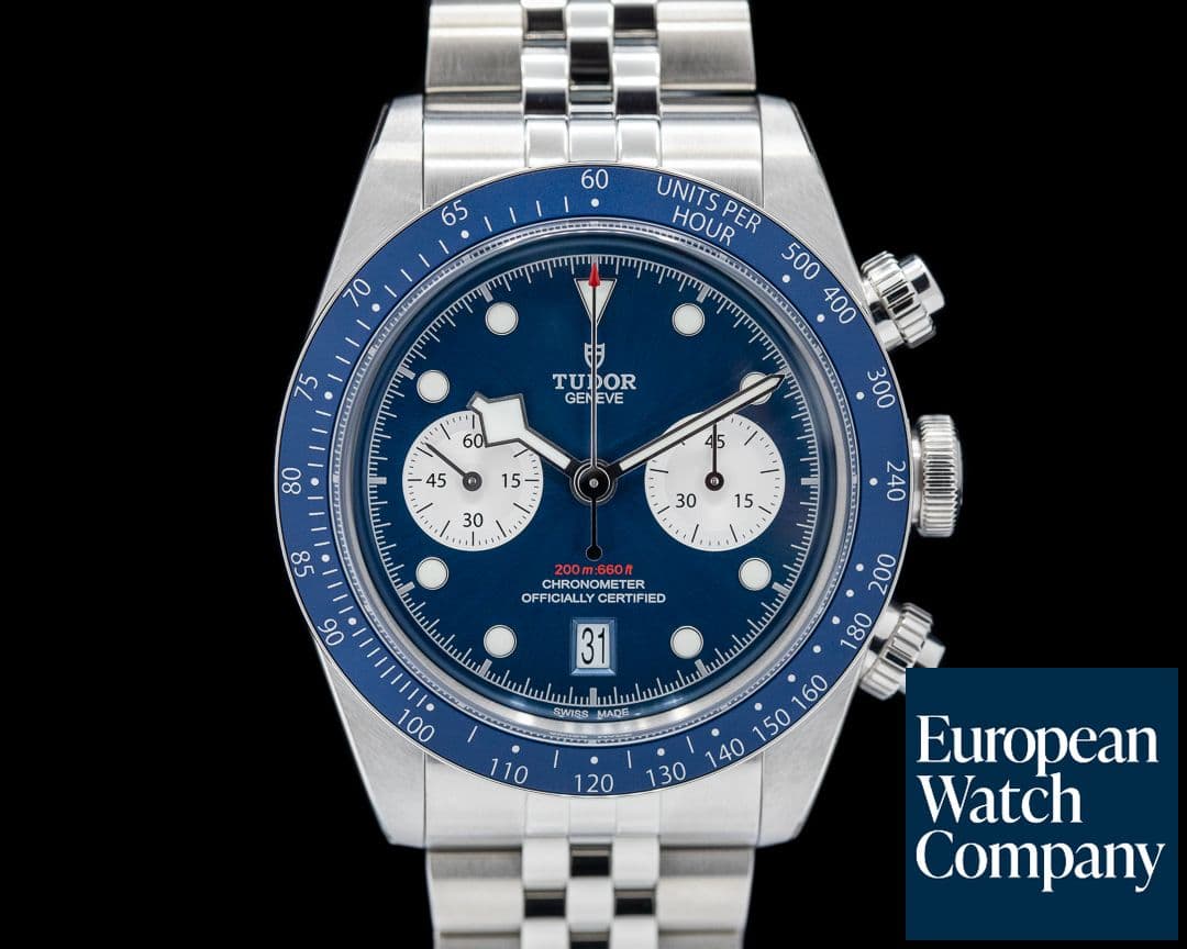 Image of Tudor Black Bay Chronograph Blue 2024 UNWORN STICKERED