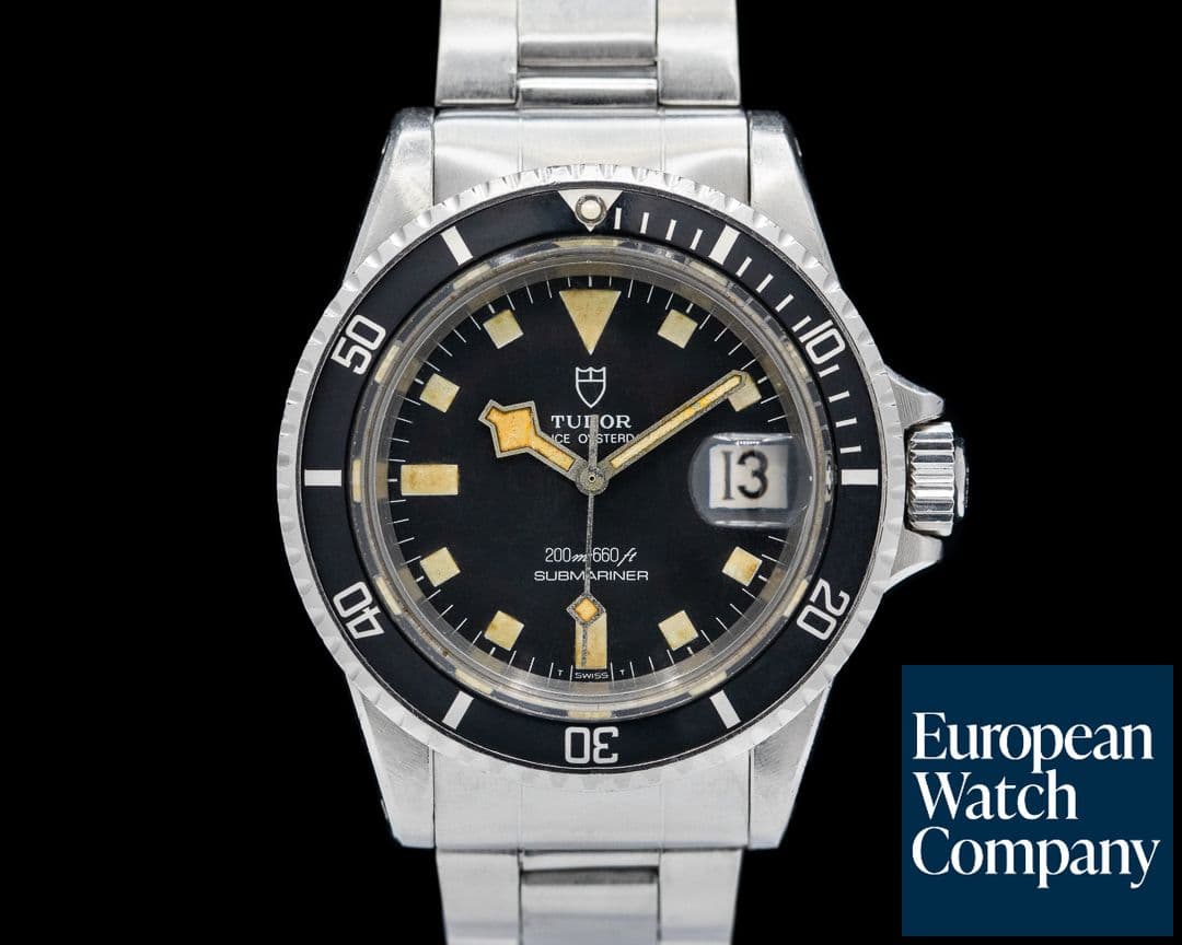 Image of Tudor Submariner Black Matte Dial "Snowflake" c.1972