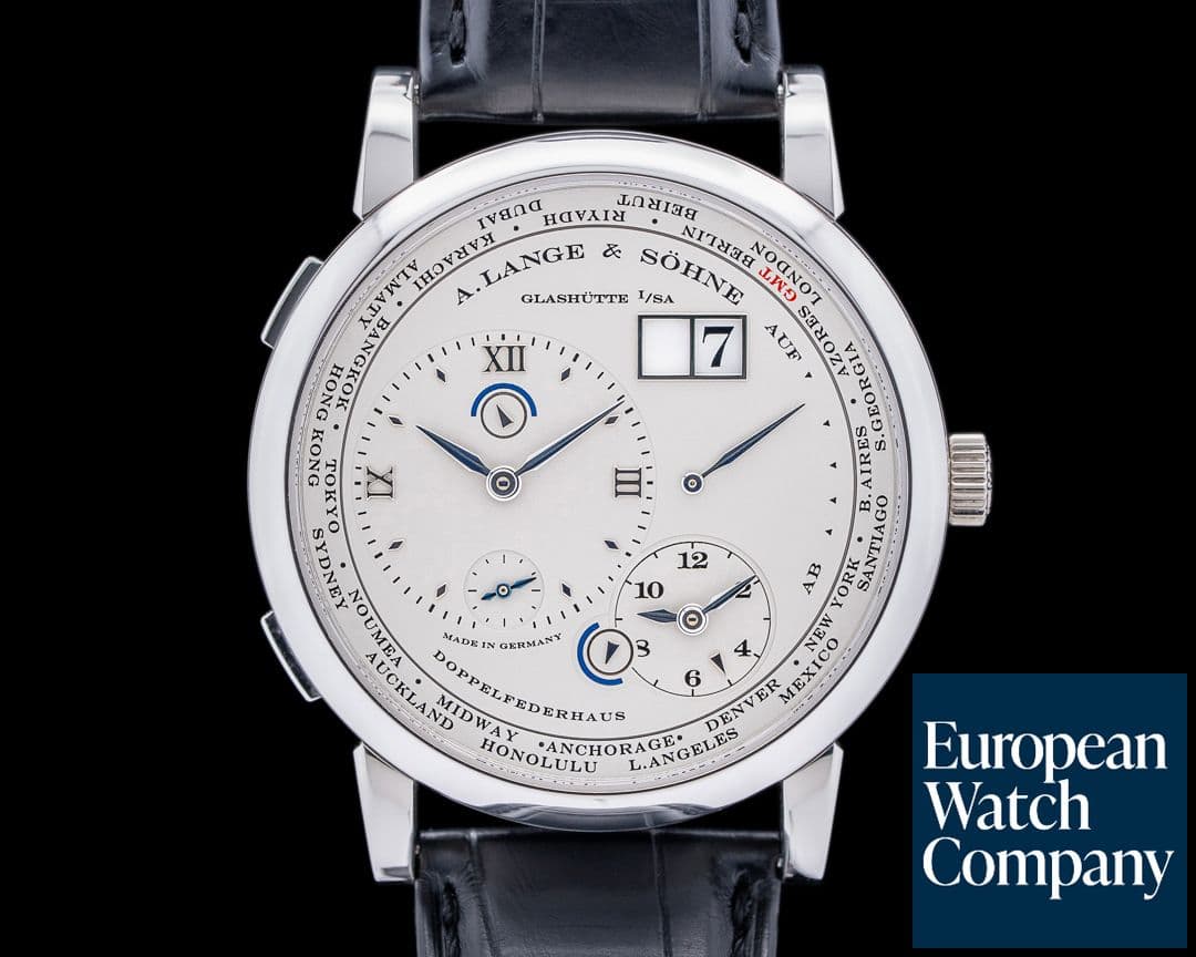 Image of A. Lange and Sohne Lange 1 116.025 Time Zone Platinum