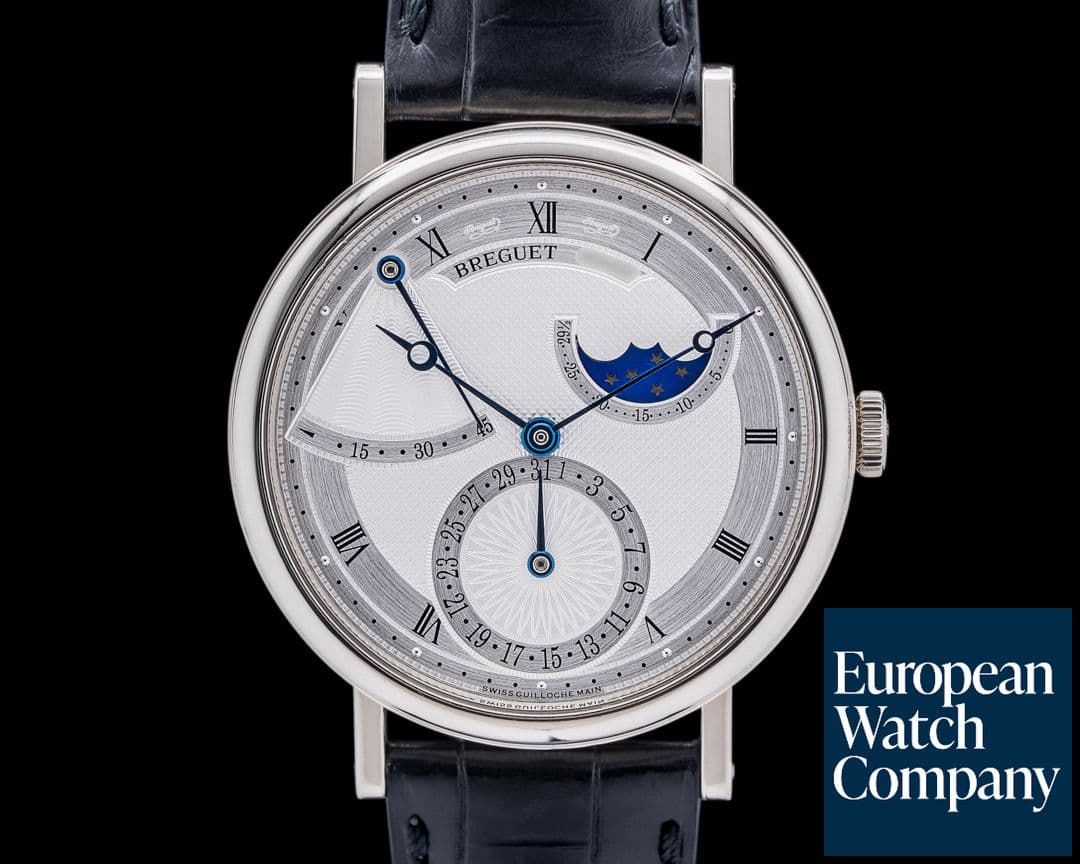 Image of Breguet Classique Power Reserve Moon 18K White Gold