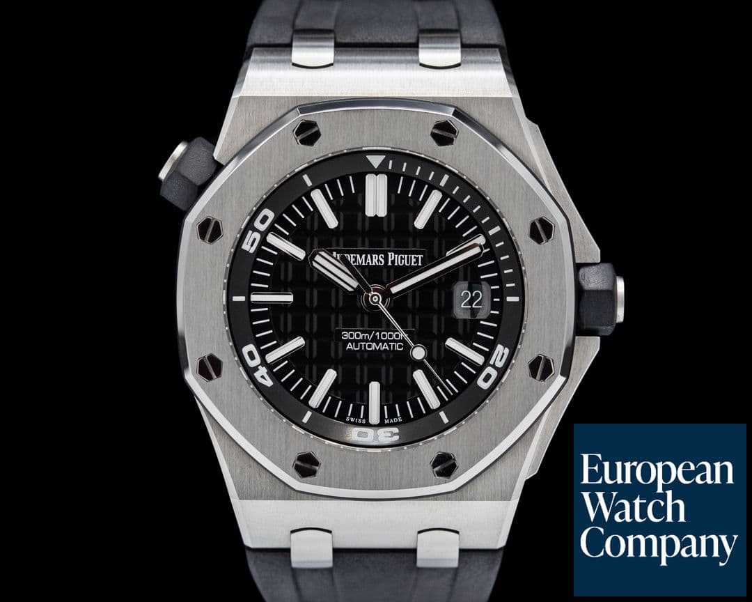Image of Audemars Piguet Royal Oak 15710ST Offshore Diver Black / Rubber