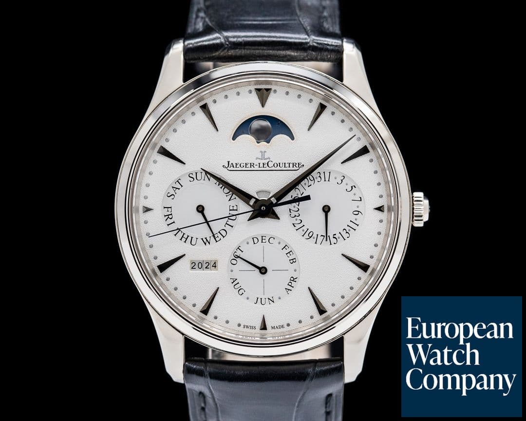 Image of Jaeger LeCoultre Master Ultra Thin Perpetual Calendar 18K White Gold