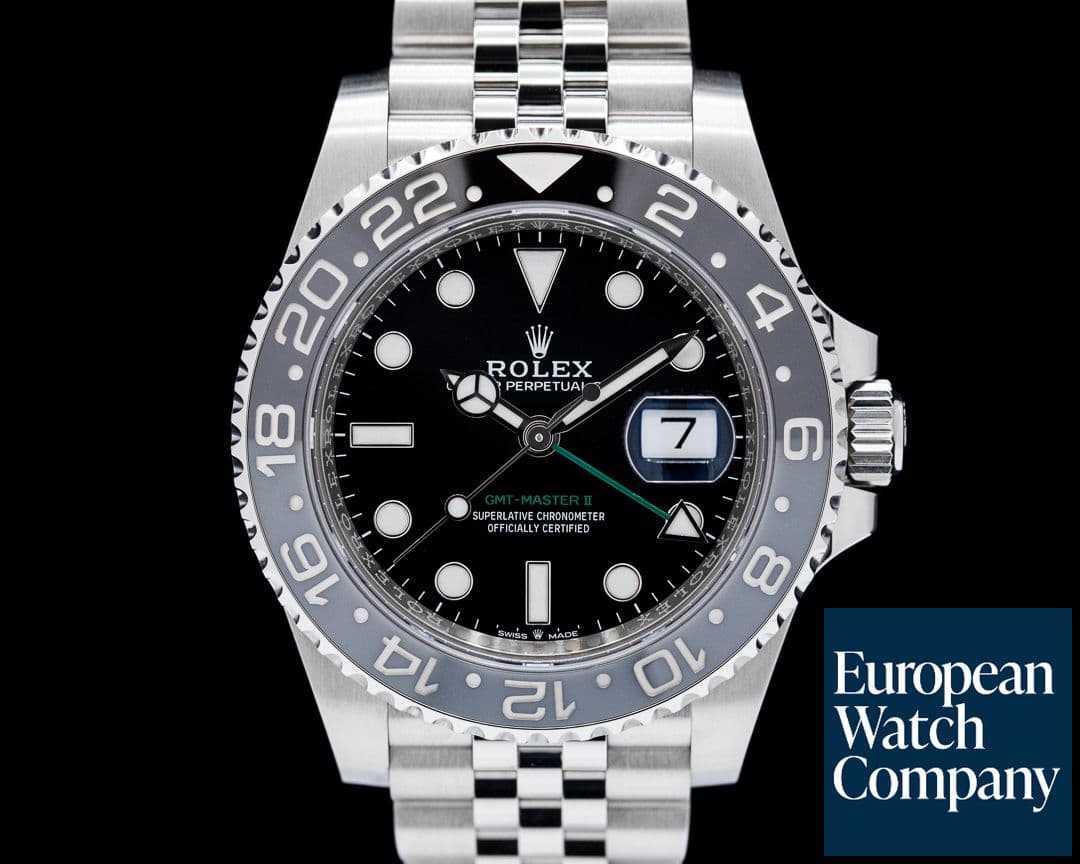 Image of Rolex GMT Master II Ceramic 126710GRNR SS / Jubilee