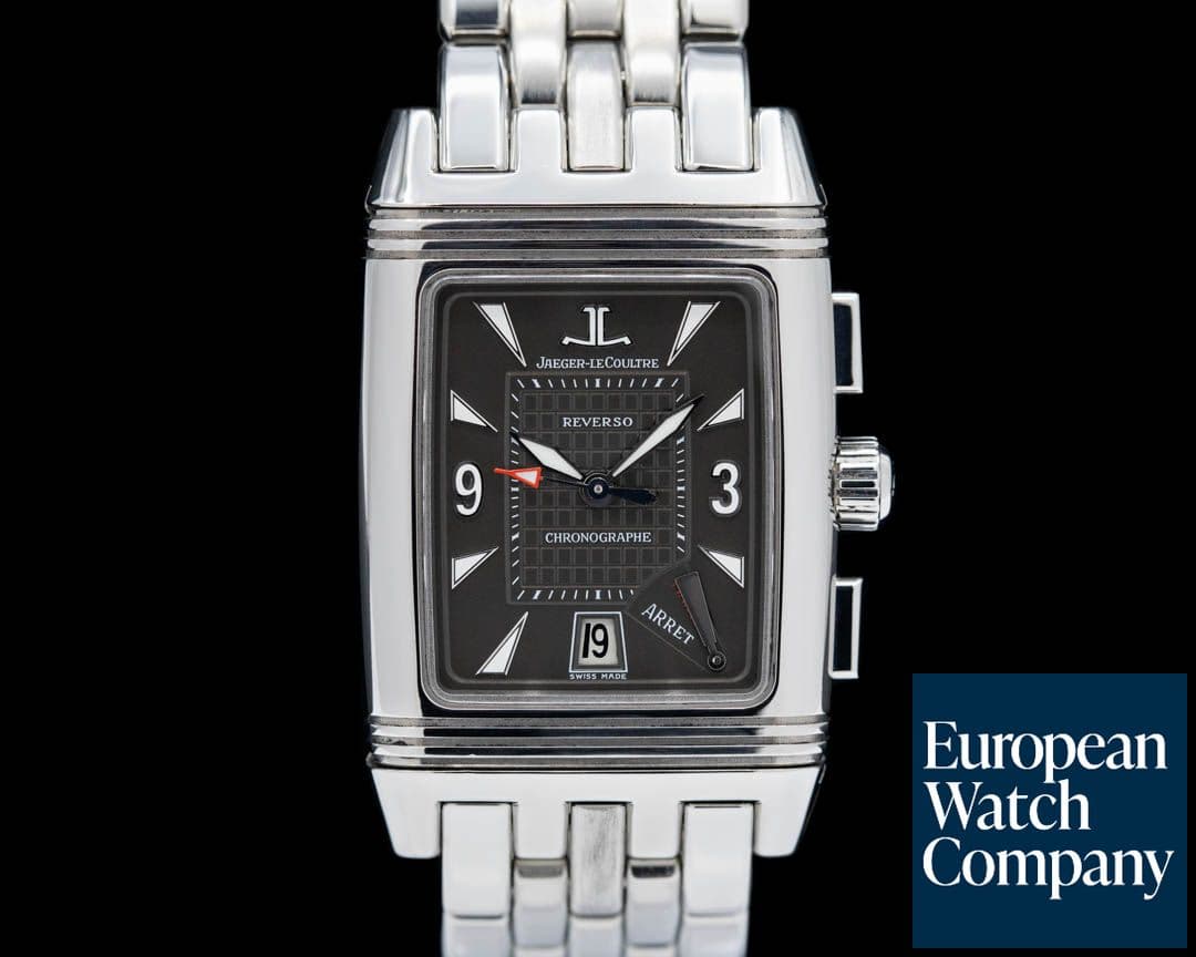 Image of Jaeger LeCoultre Reverso Gran Sport Chronograph SS / Bracelet