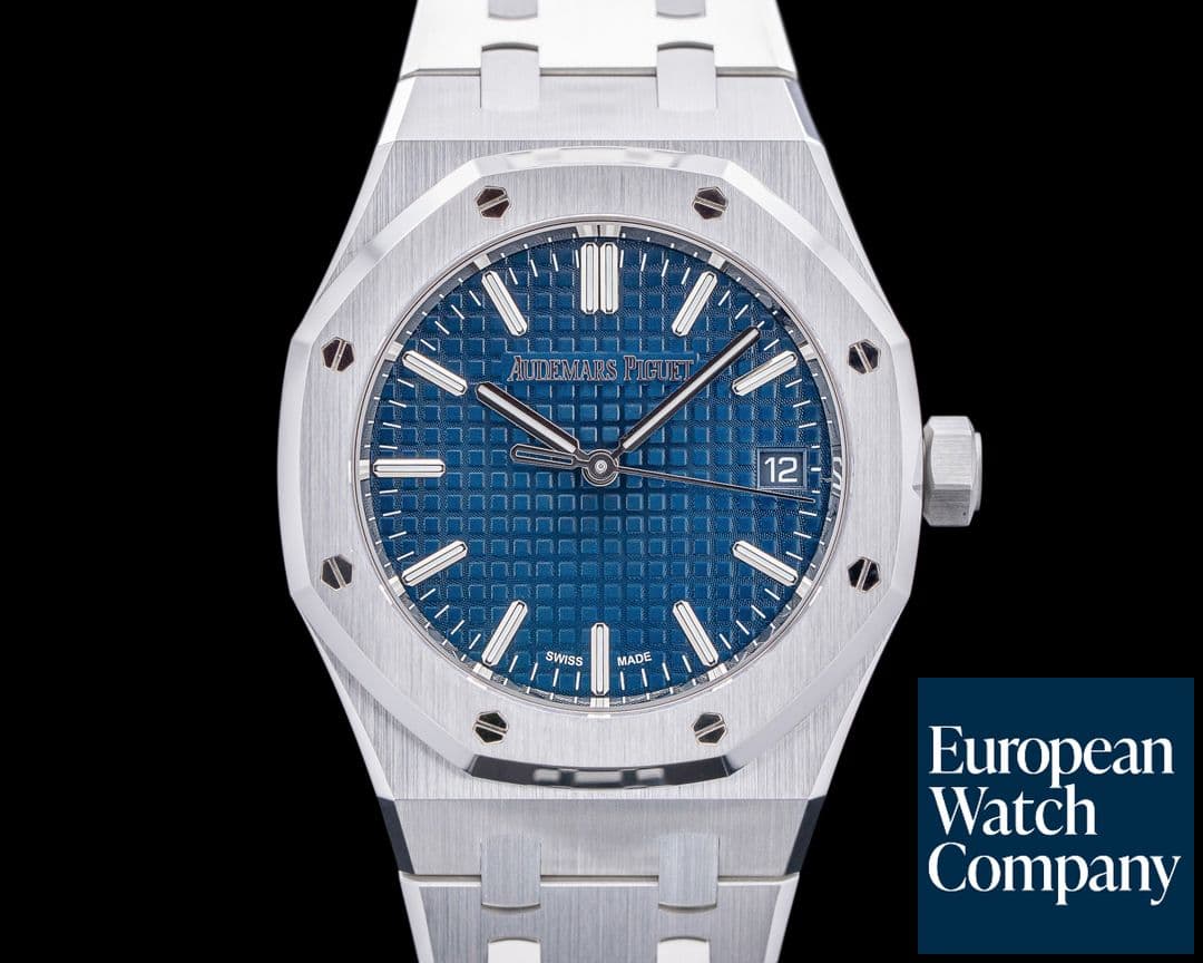 Image of Audemars Piguet Royal Oak 15550ST 37MM  Blue Dial SS