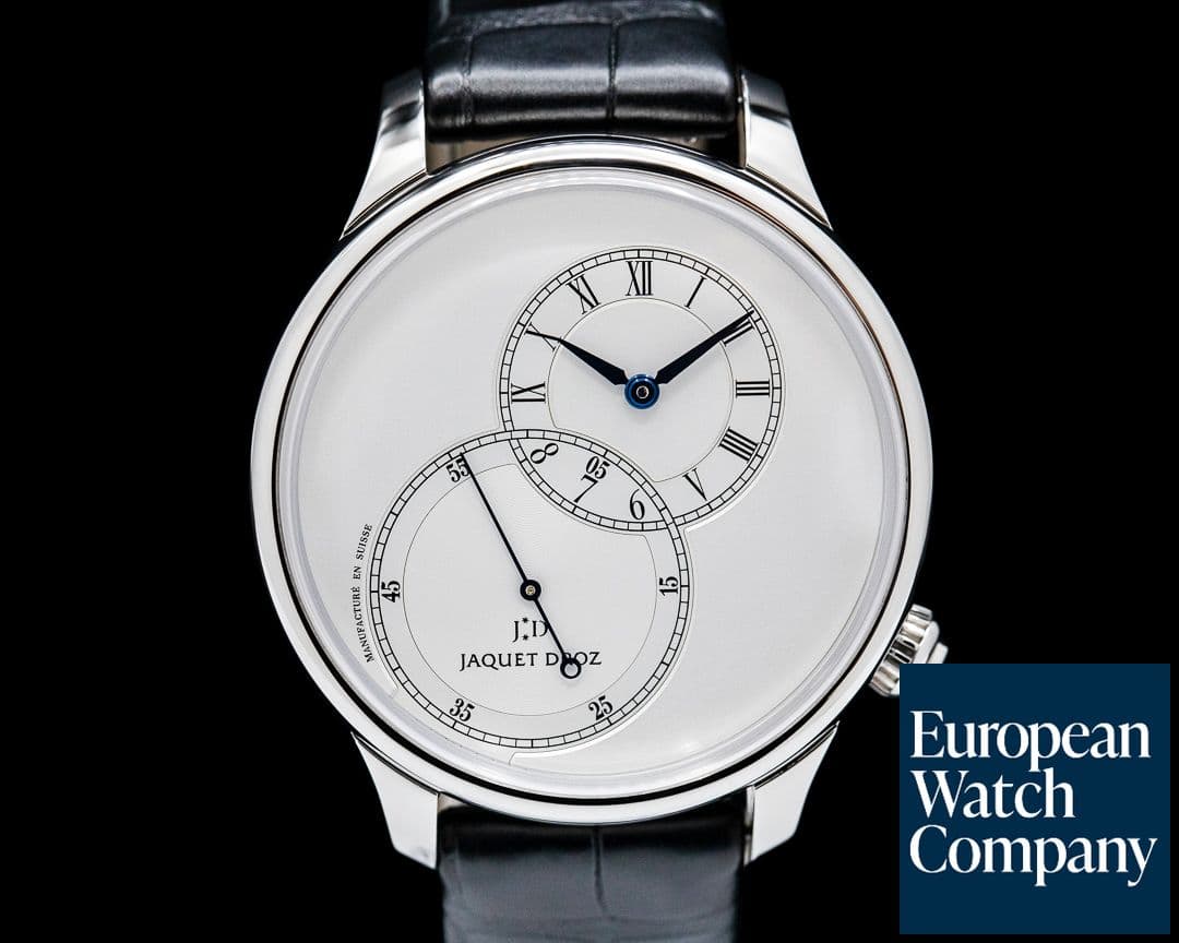 Image of Jaquet Droz Grande Seconde Off Center 39MM SS Opaline Dial