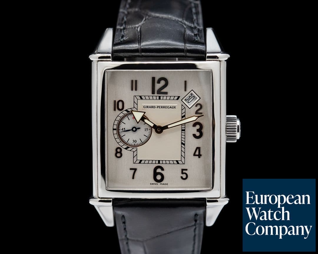 Image of Girard Perregaux Vintage 1945 Automatic SS / Deployant