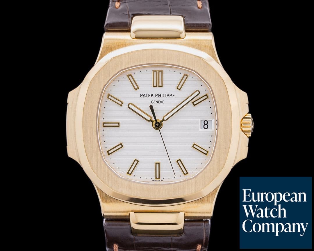 Image of Patek Philippe Nautilus 5711 J Silver Dial 18K Yellow Gold