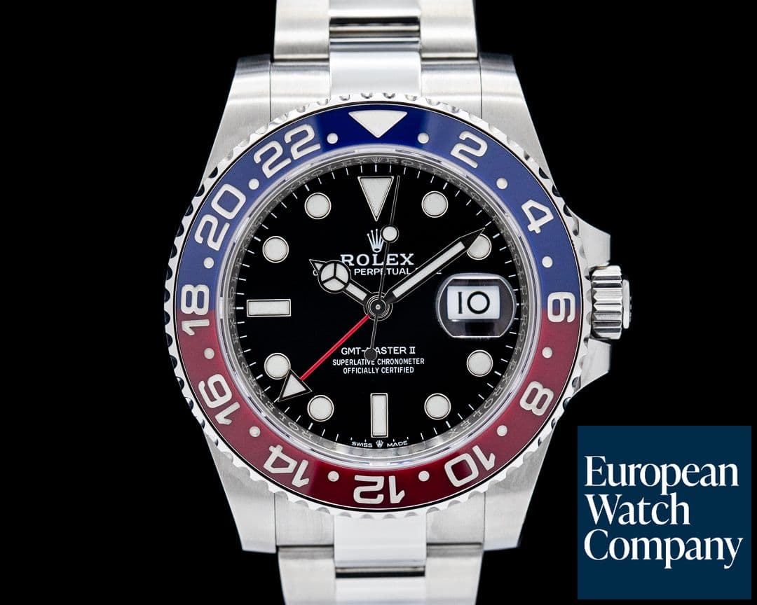 Image of Rolex GMT Master II Ceramic 126710BLRO "Pepsi" SS / Oyster