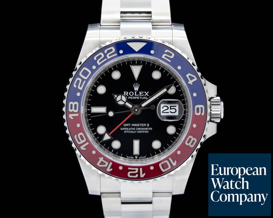 Image of Rolex GMT Master II Ceramic 126710BLRO "Pepsi" SS / Oyster