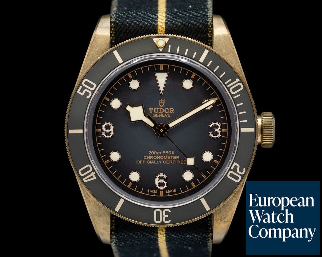 Image of Tudor Heritage Black Bay Bronze Slate Dial