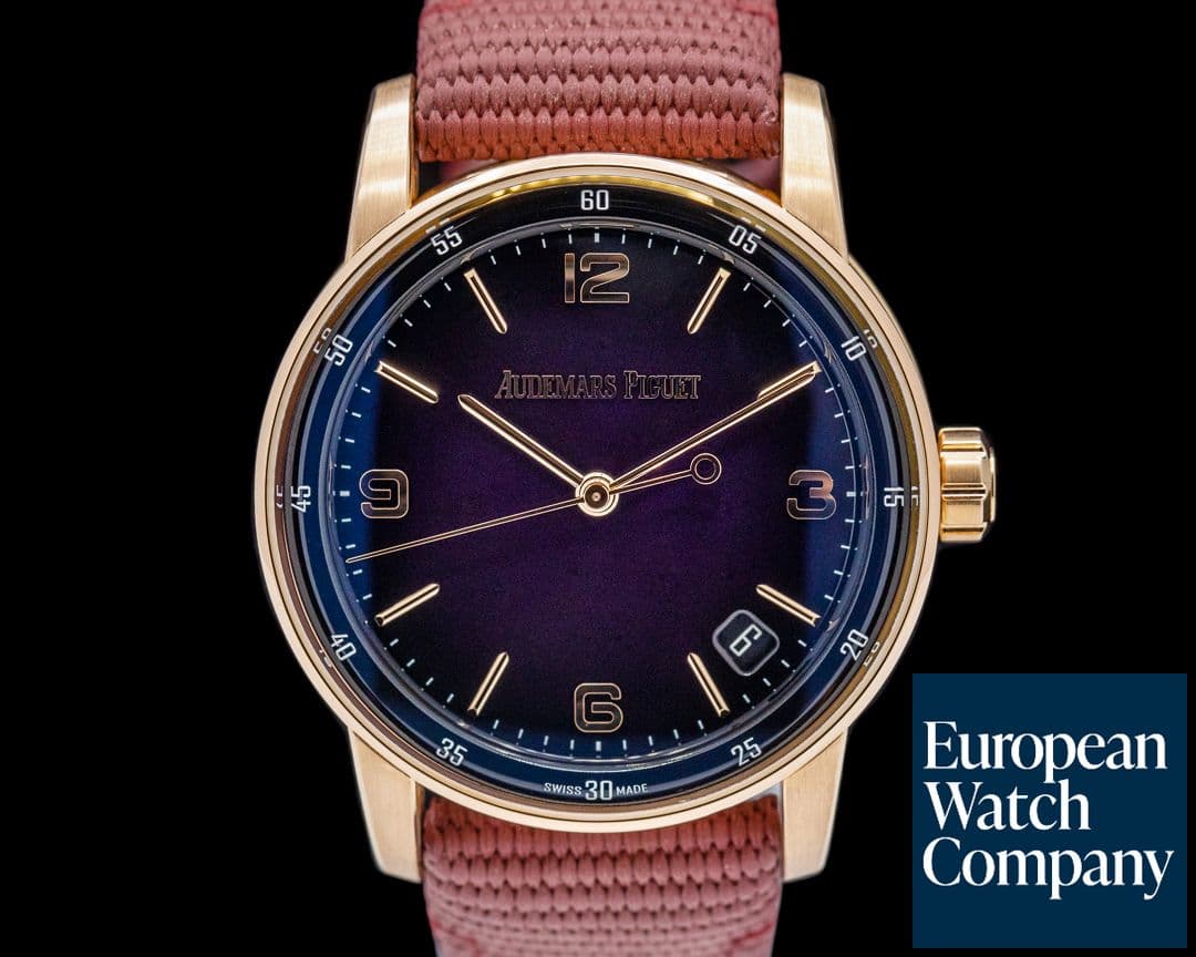 Image of Audemars Piguet Code 11:59 Automatic 18k Rose Gold / Smoked Purple Dial