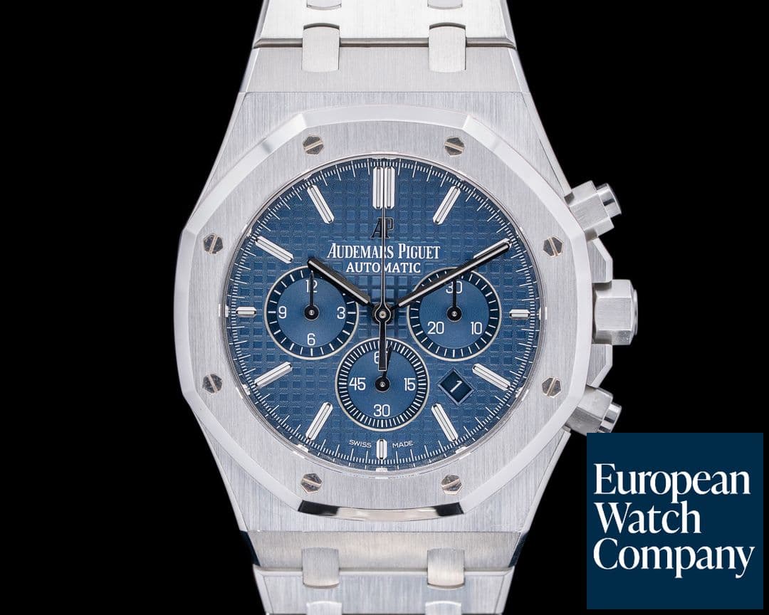 Image of Audemars Piguet Royal Oak Chronograph BLUE DIAL "BOUTIQUE" SS 41MM