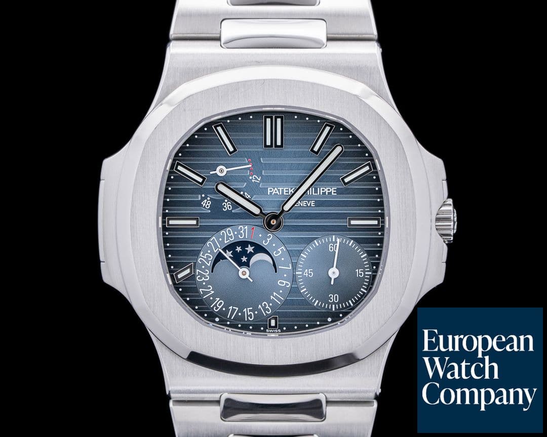 Image of Patek Philippe Nautilus Jumbo 5712 Moonphase Power Reserve 2023