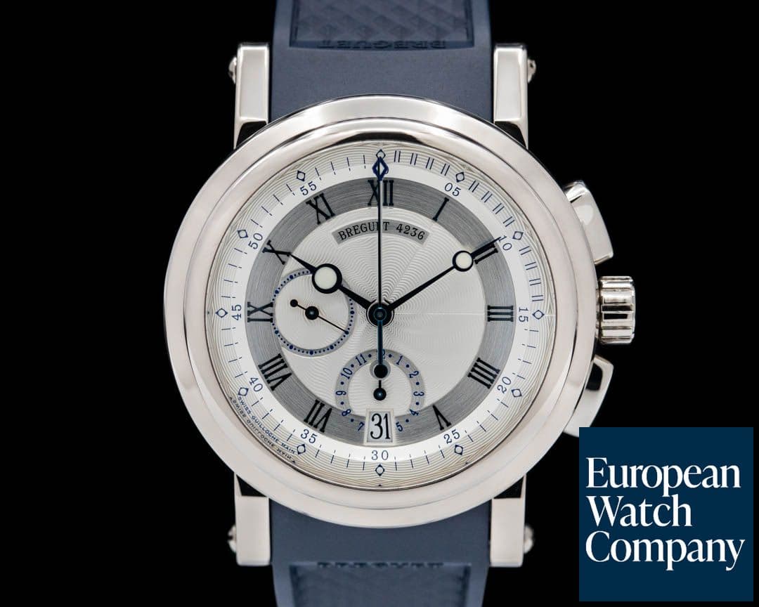 Image of Breguet Marine Chronograph 5827BB 18K White Gold