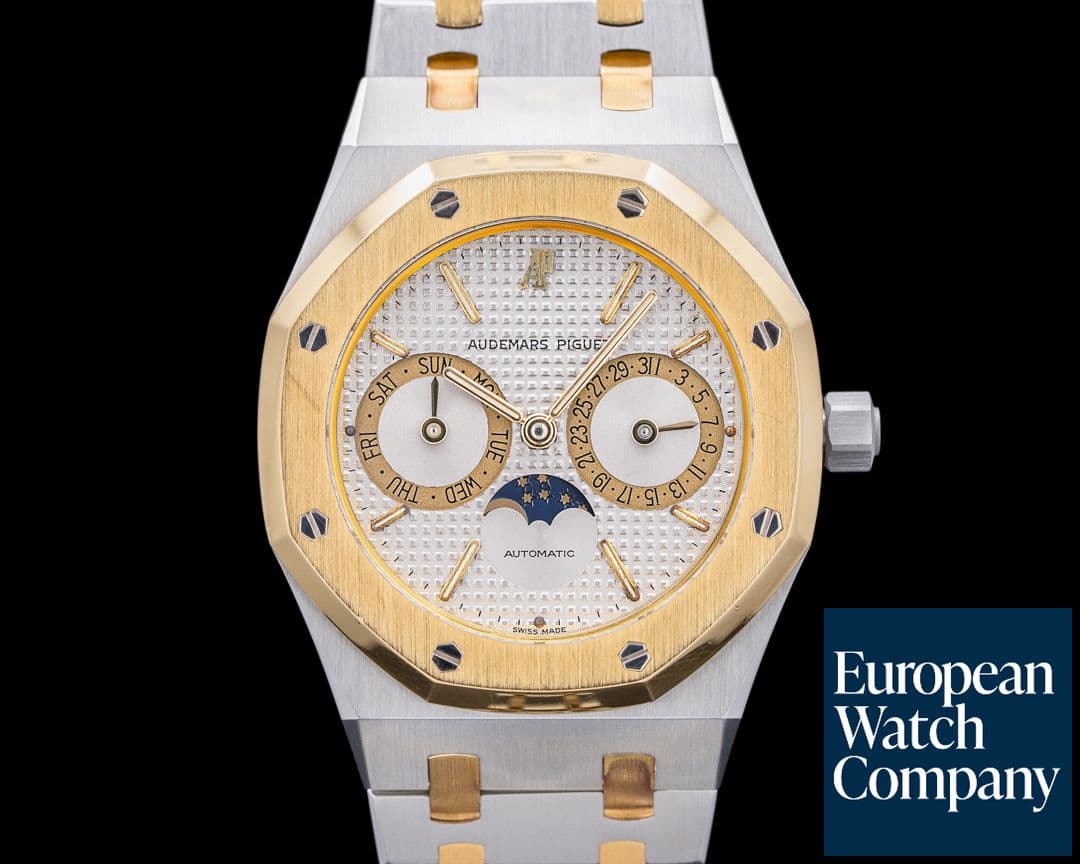 Image of Audemars Piguet Royal Oak 25594 Day Date Moon SS / 18K Yellow Gold FULL SET SERVICED