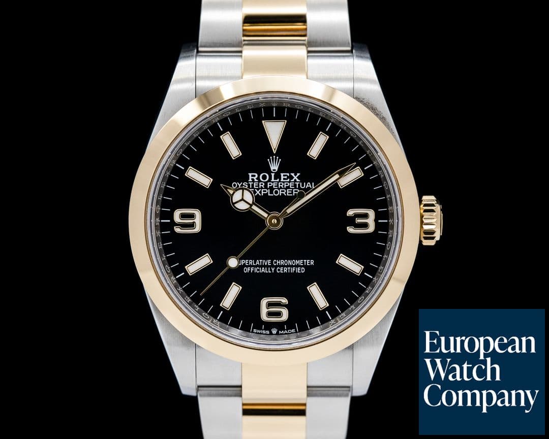 Image of Rolex Explorer I 124273 SS / 18k YG 36MM