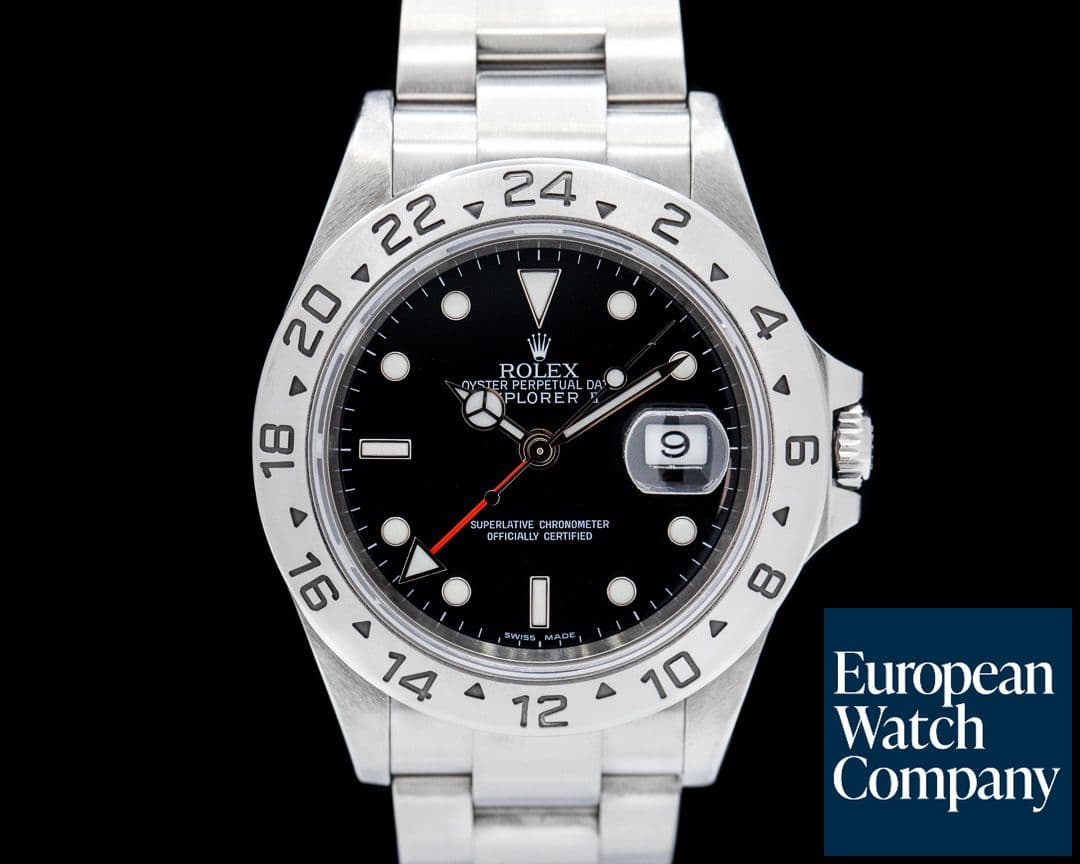 Image of Rolex Explorer II SS Black Dial 16570