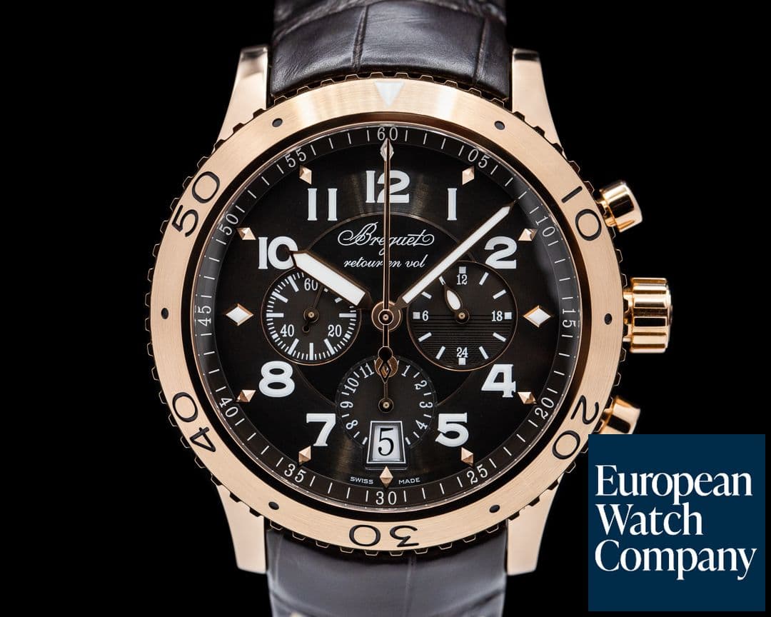 Image of Breguet Type XXI 3810BR Flyback 18K Rose Gold