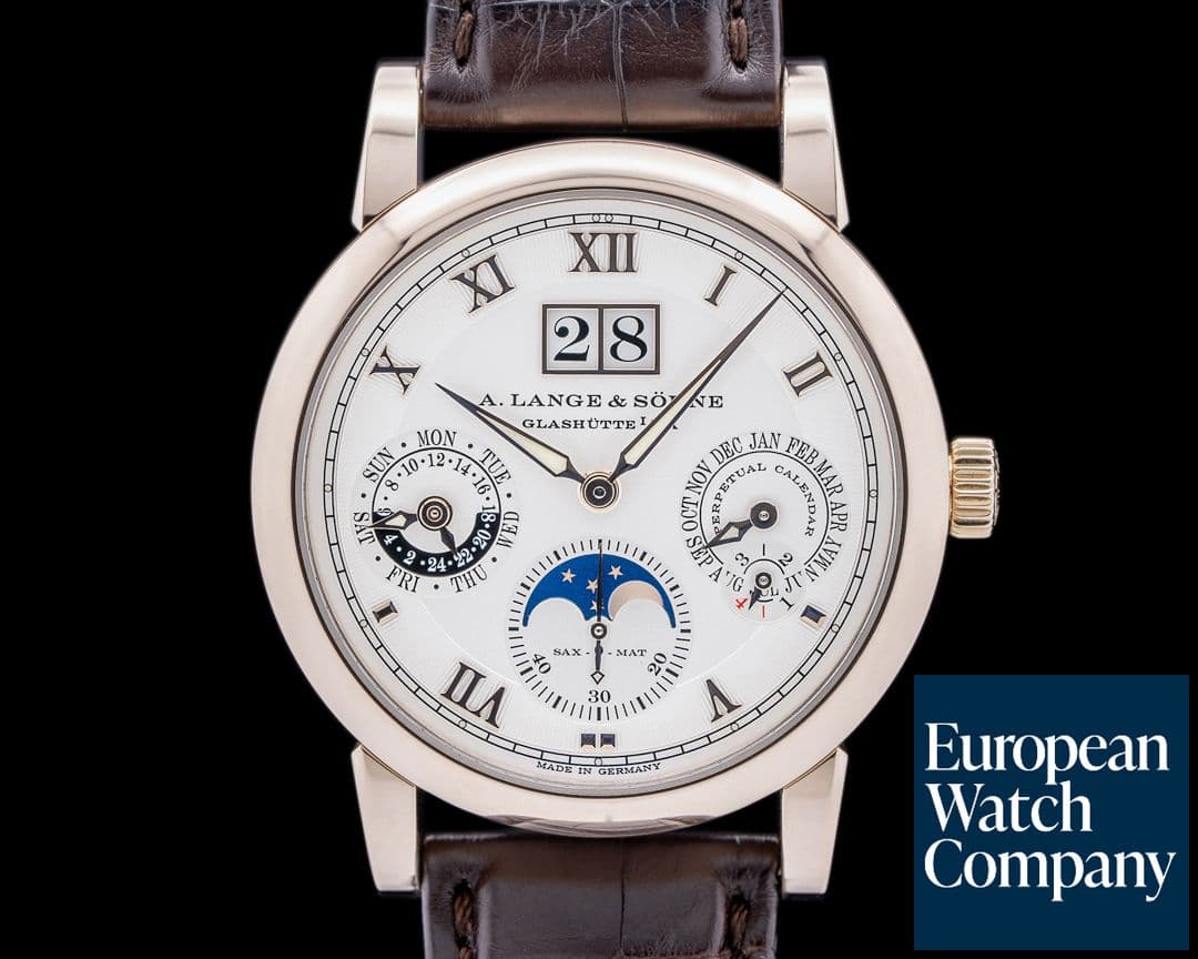 Image of A. Lange and Sohne Langematik Perpetual Calendar HONEY GOLD Limited Edition
