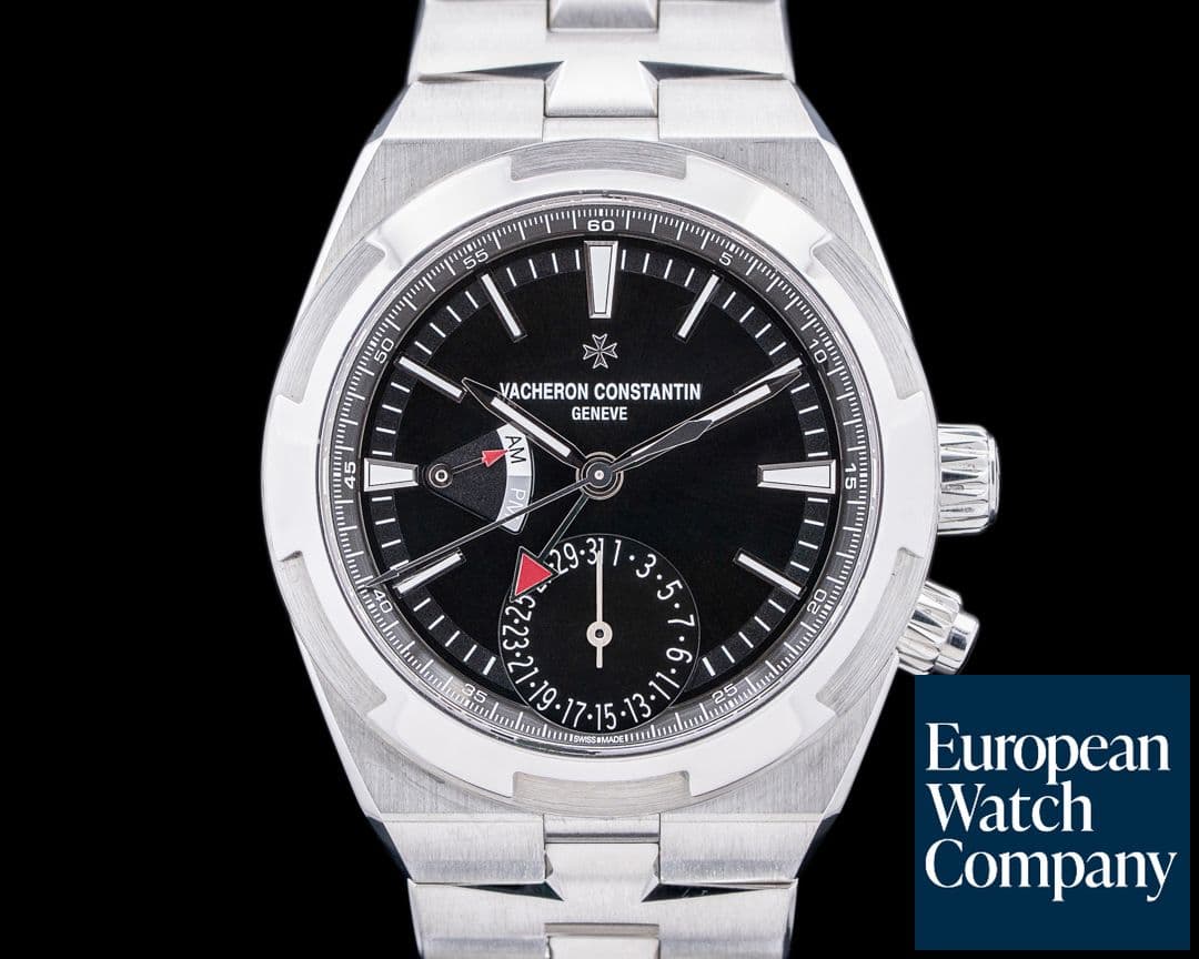 Image of Vacheron Constantin Overseas Dual Time 7900V SS Black Dial FULL SET