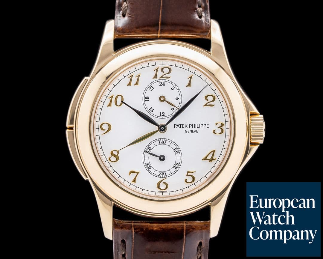 Image of Patek Philippe Travel Time 18K Yellow Gold / Breguet Numerals
