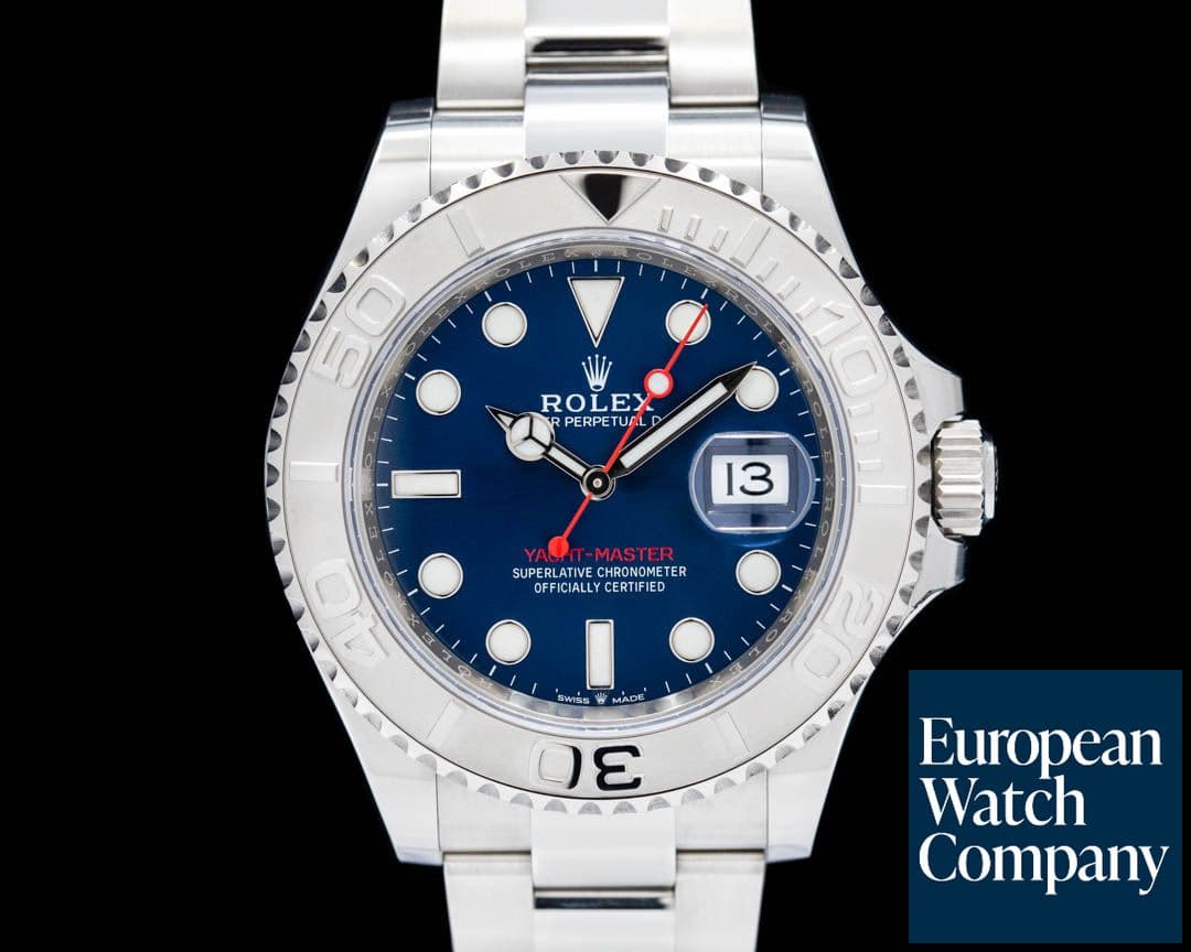 Image of Rolex Yacht Master 126622 SS Blue Dial / Platinum Bezel