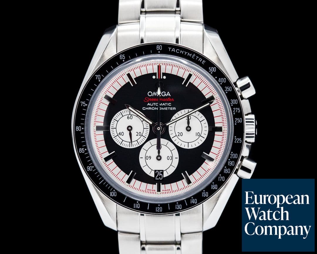 Image of Omega Speedmaster Michael Schumacher "The Legend" Black Dial