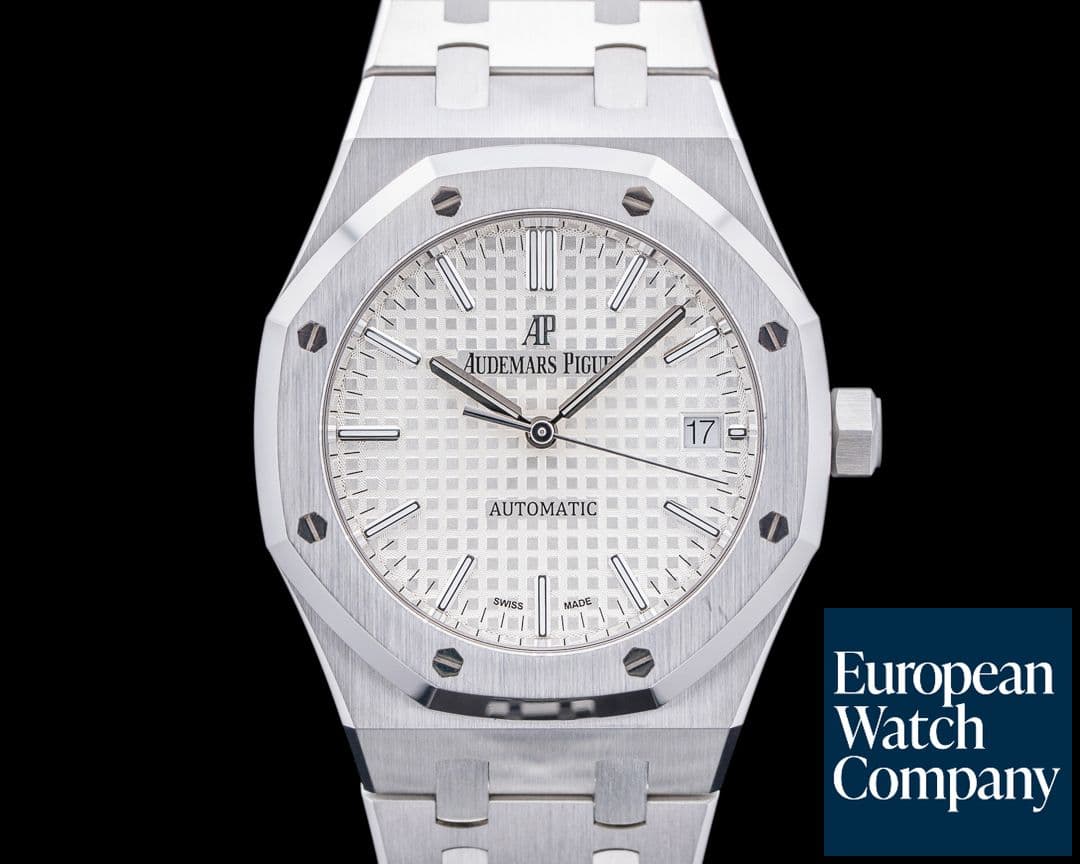 Image of Audemars Piguet Royal Oak 15450ST White Dial SS 37MM