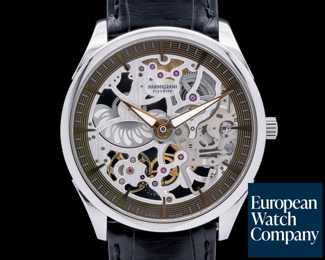 Image of Parmigiani Tonda 1950 Stainless Steel Skeleton Dial 40MM