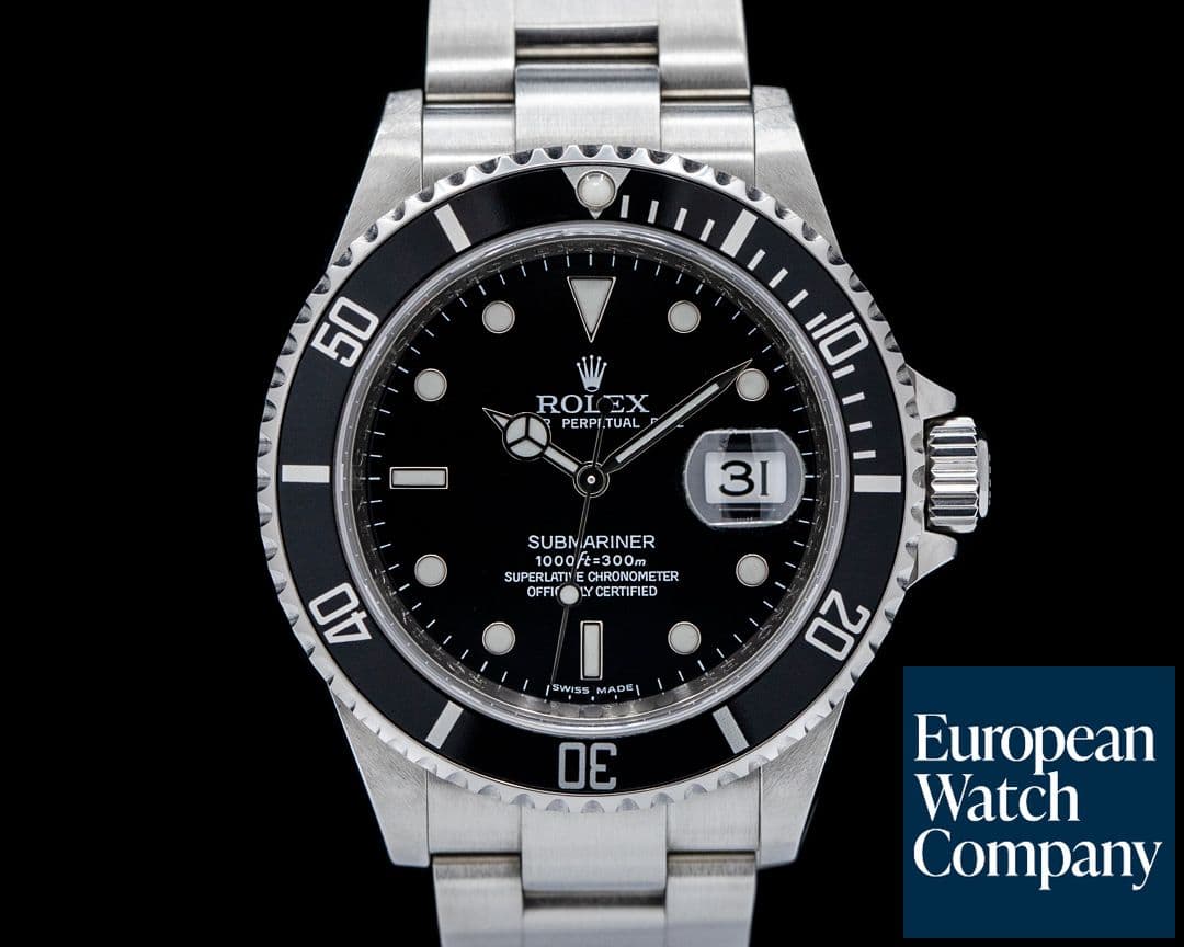 Image of Rolex Submariner SS Black Dial SHARP