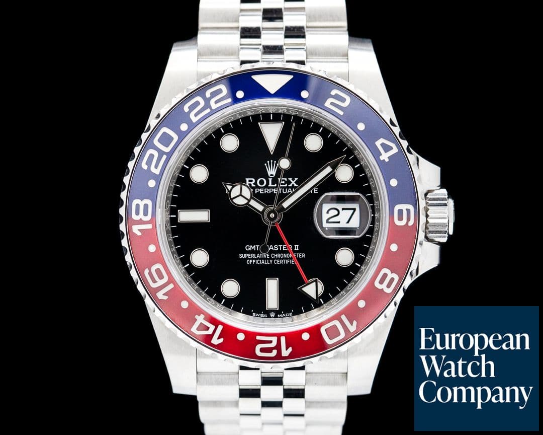 Image of Rolex GMT Master II Ceramic 126710 "Pepsi" SS Jubilee