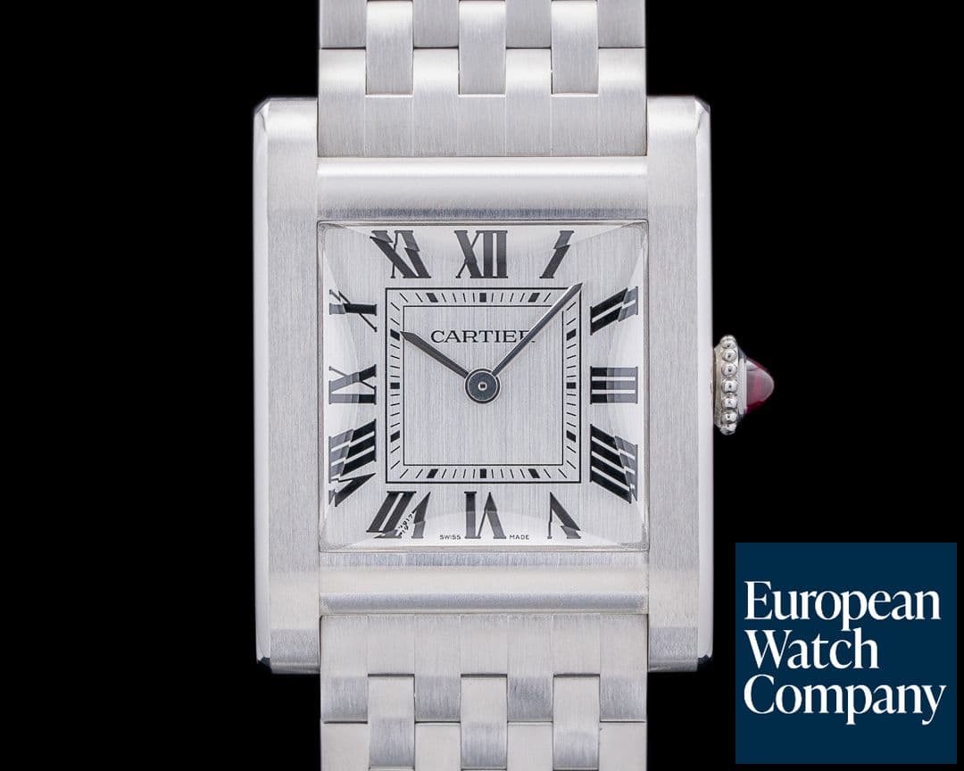 Image of Cartier Privee Collection Tank Normale WGTA0111 Platinum/ Bracelet UNWORN