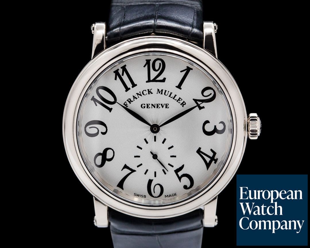 Image of Franck Muller Round Manual Wind 18K White Gold 41MM