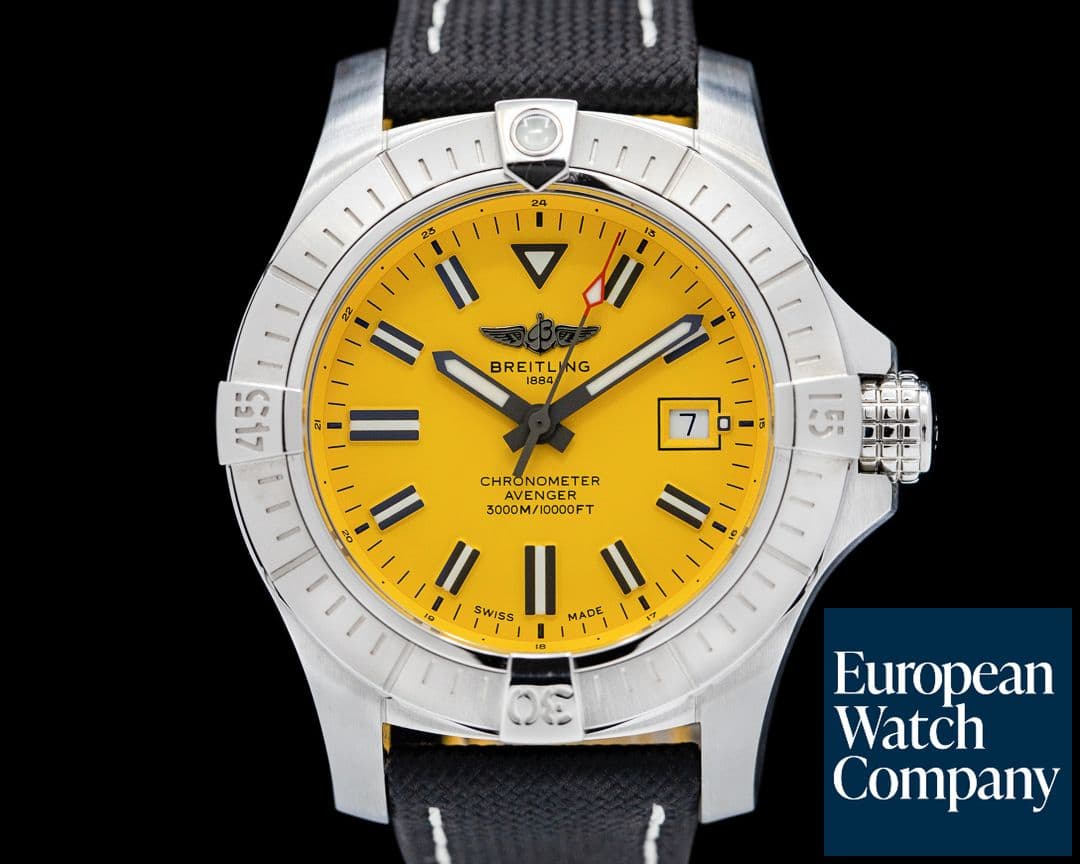 Image of Breitling Avenger Automatic 45 Seawolf Yellow SS