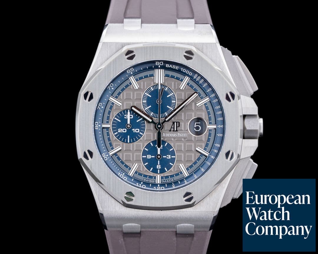 Image of Audemars Piguet Royal Oak Offshore 26400I0 Grey Ceramic Bezel Titanium / Rubber