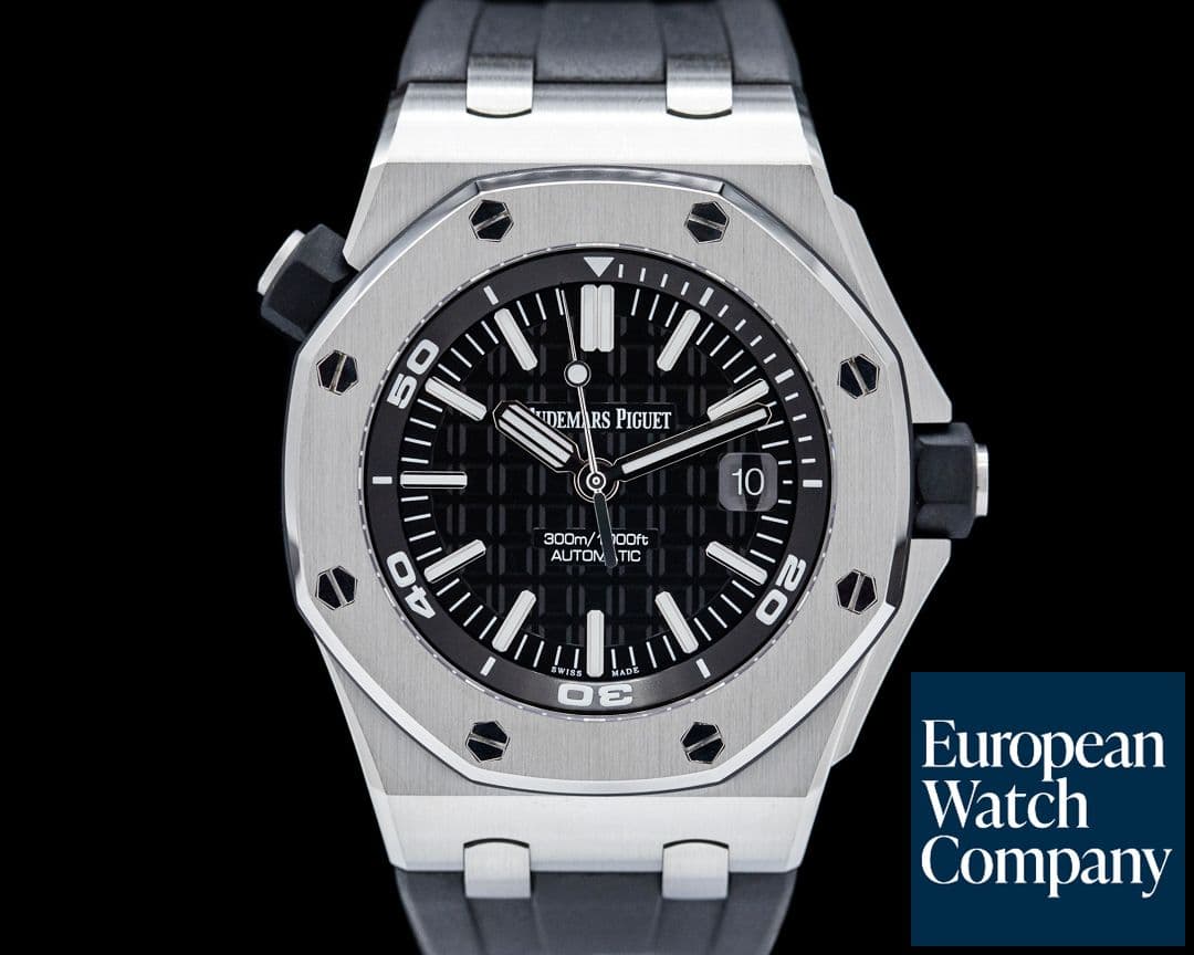 Image of Audemars Piguet Royal Oak 15710ST Offshore Diver Black SS / Rubber