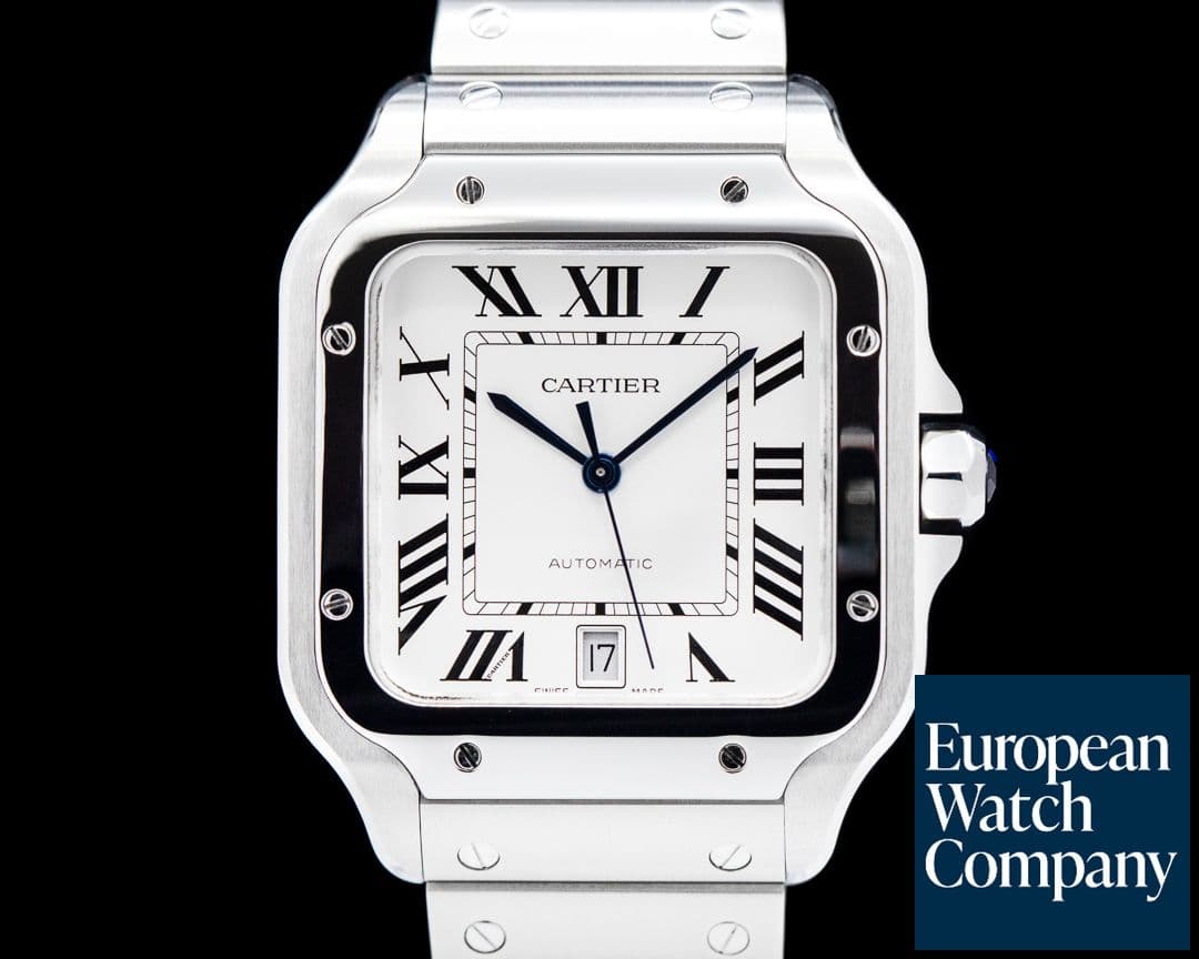 Image of Cartier Santos Large Automatic SS / SS Bracelet