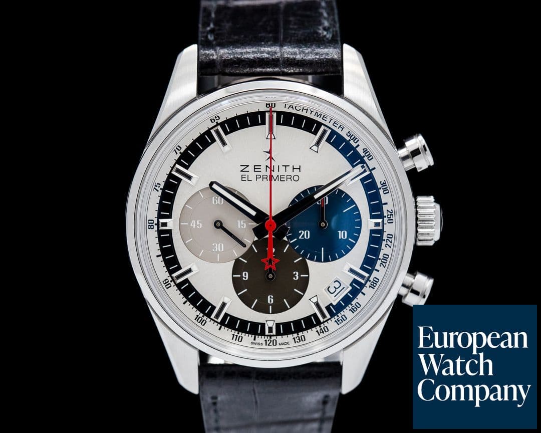 Image of Zenith El Primero Chronograph Tri Color SS 36,000VpH