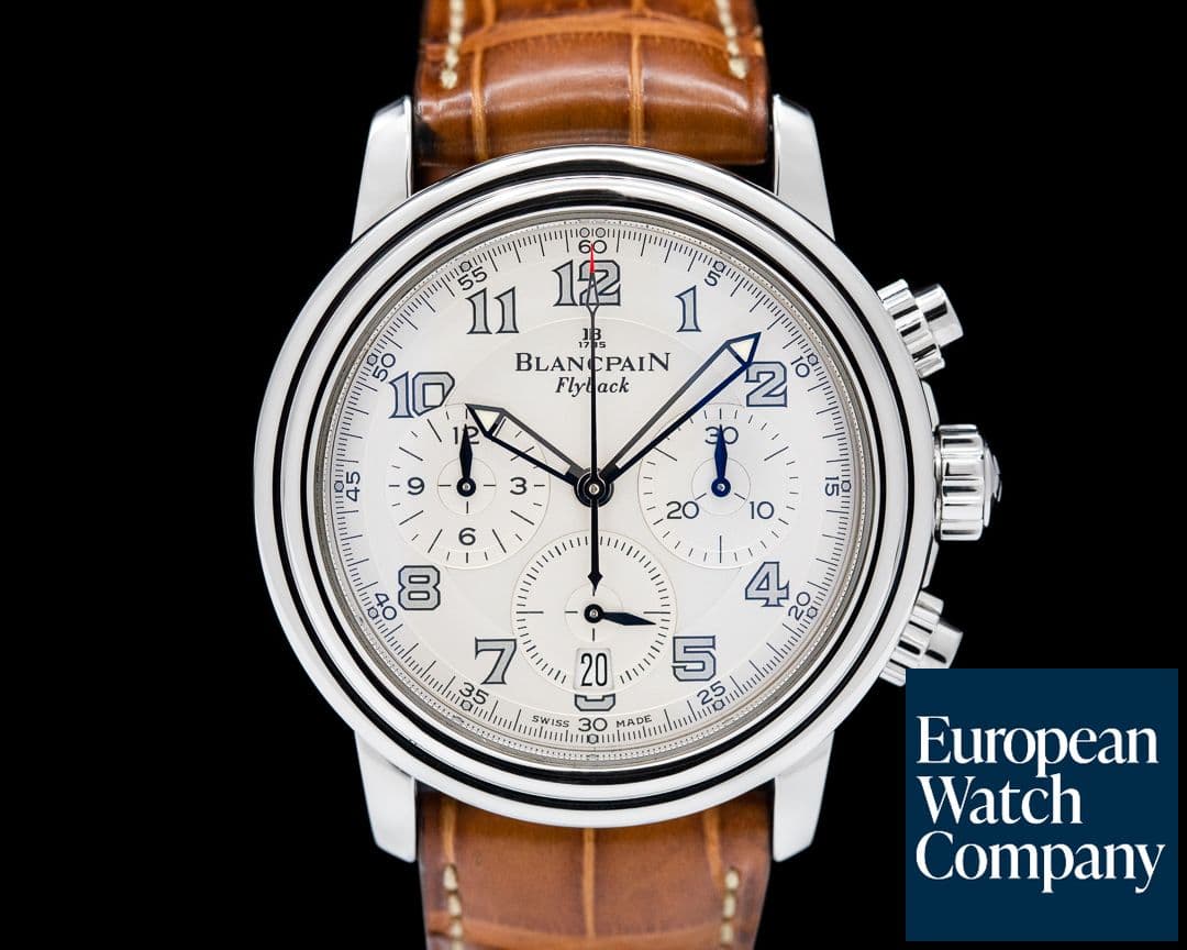 Image of Blancpain Flyback Chronograph Silver Dial SS