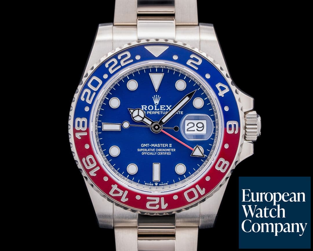 Image of Rolex GMT Master II 126719 Ceramic "Pepsi" 18K Blue Dial