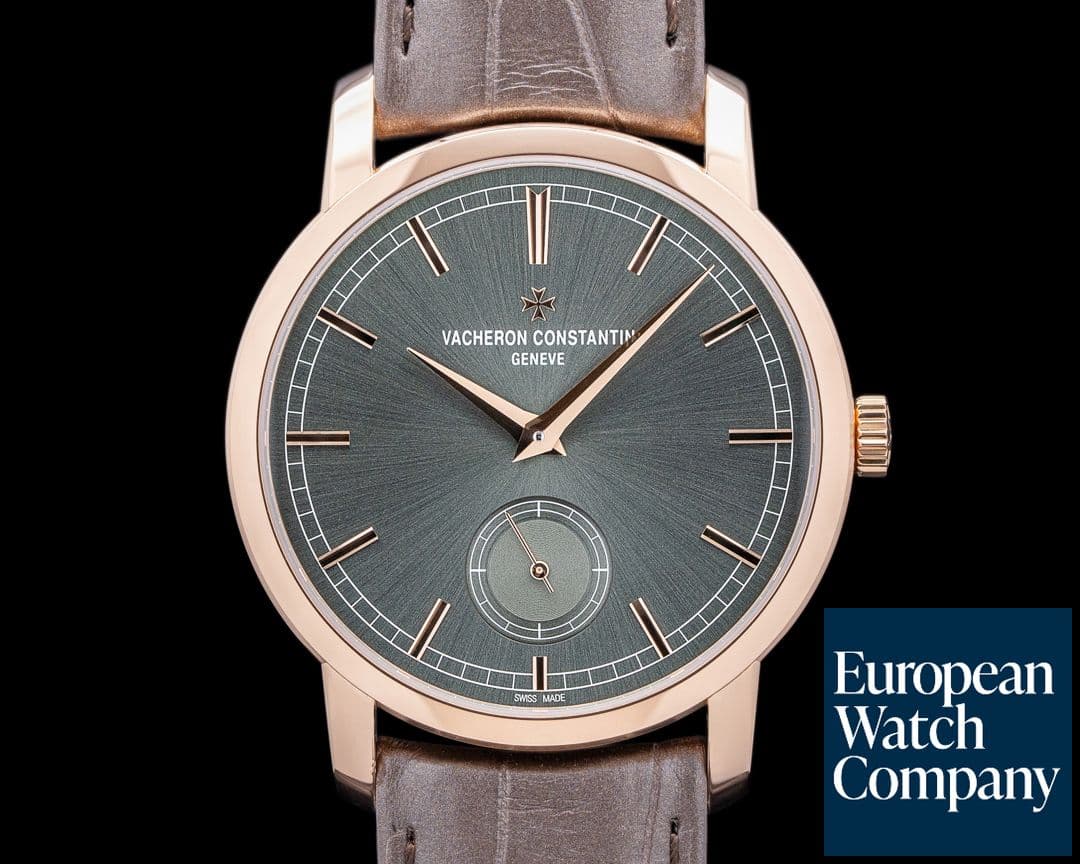 Image of Vacheron Constantin Traditionnelle manual-winding 18K Rose Gold Green Dial