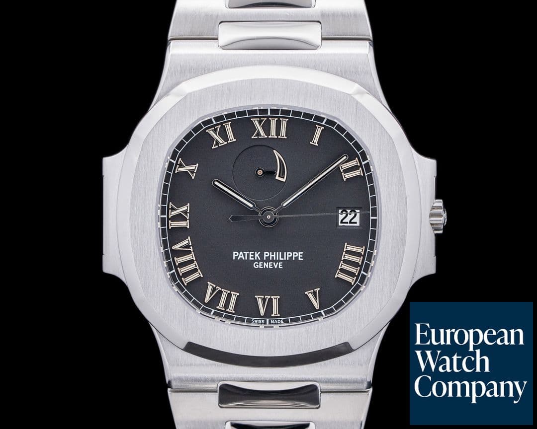Image of Patek Philippe Nautilus 3710 "Comet" SS Black Dial
